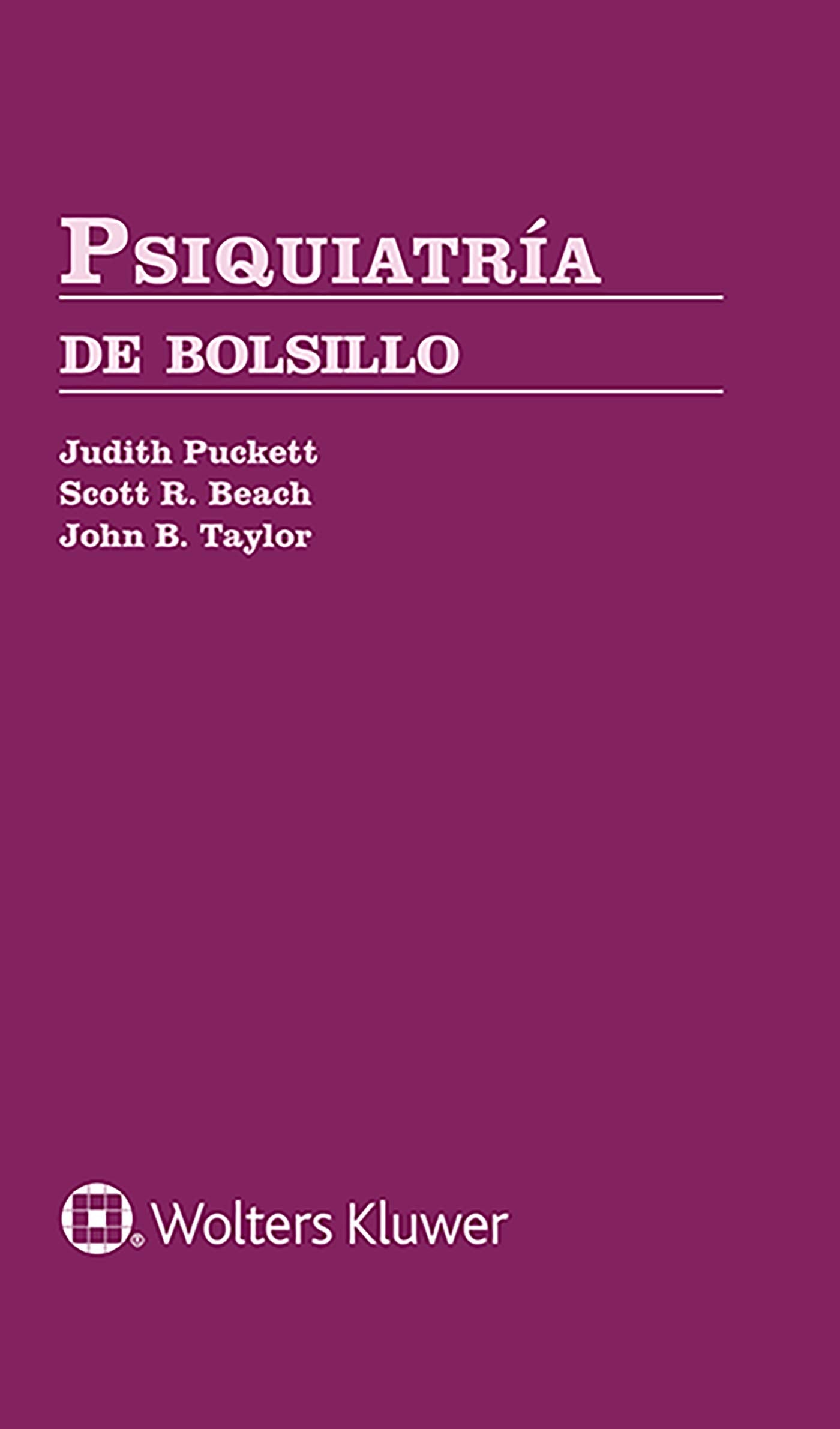 Psiquiatría de bolsillo (Manual De Bolsillo) (Spanish Edition)