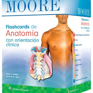 Moore. Flashcards de Anatomía con orientación clínica (Spanish Edition)