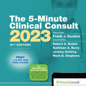 5-Minute Clinical Consult 2023: Print + eBook with Multimedia (The 5-Minute Consult Series)