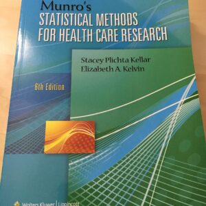 Munro's Statistical Methods for Health Care Research